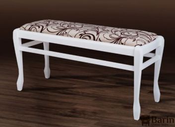 Купить Банкетка Сиеста New белый/Нимфа 1А 120982