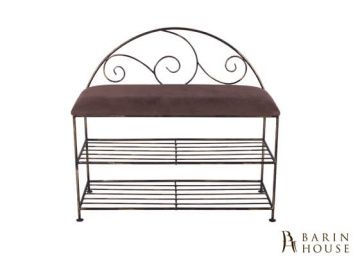 Купить Кованая банкетка-пуфик Люкс 147531