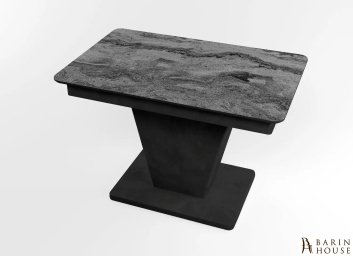 Купить Кухонный раскладной стол Slide Бетон черный black/09 294548