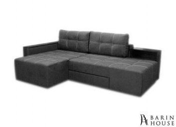 Купить Угловой диван-ножницы без ниши в быльце, с тумбой-полкой 225763