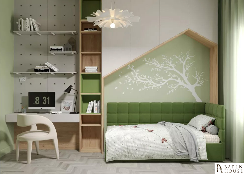 Купить Кровать угловая Leon/Леон без механизма 338482 photo 1