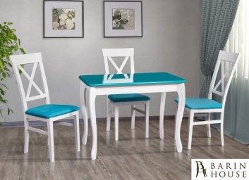 Купить Стол обеденный Смарт (бирюза) 247277