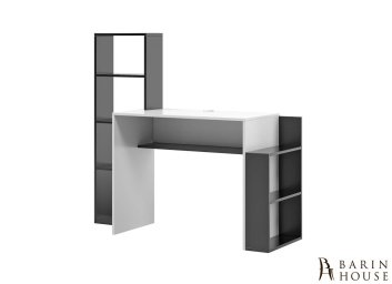 Купить Письменный стол Густав (белый/графит) 306996