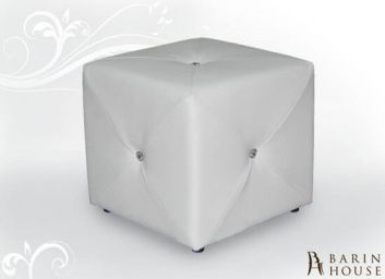 Пуф Квадрат со стразами 141409 barin.ua Купить Пуф Квадрат со стразами 141409