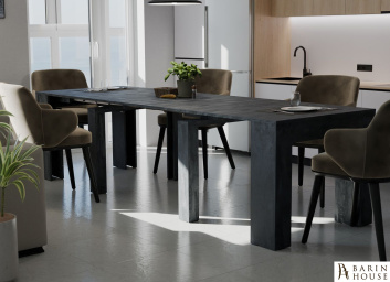 купити Стіл-трансформер Пітон Люкс (вугільний камінь) 327703