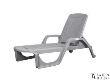Купить Шезлонг Nilo сіро-бежевий 323549