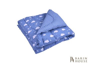 купити Ковдра дитяча силіконове Блакитна хмаринка зима 179330