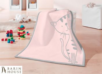 Купить Плед Biederlack Lovely&Sweet Kitty Rose 134317