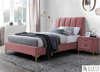 Купить Кровать Mirage Velvet античная роза/золото 269640