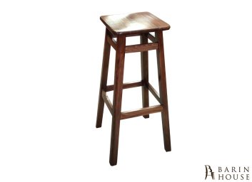 Купить Табурет барний (сидіння квадрат) темний горіх 304239