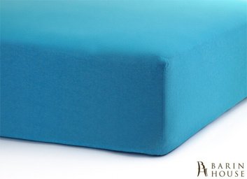 Купить Простынь на резинке Софт Найт (бирюзовый) 203600
