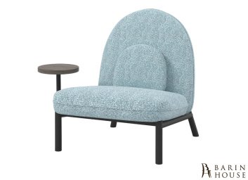 Кресло Soft Lounge со столиком Boucle Safira/черный 308644 barin.ua Кресло Soft Lounge со столиком Boucle Safira/черный