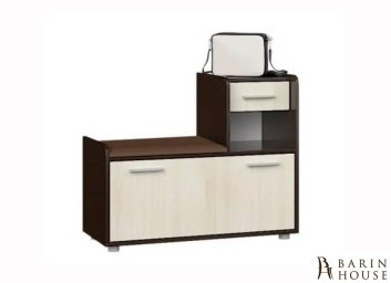 Купить Тумба для взуття Тандем венге темний + дуб молочний 270880