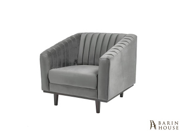 Купить Кресло Asprey 1 Velvet серый 336903