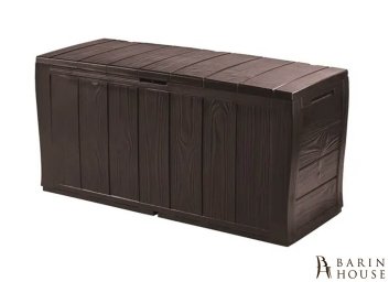 Купить Ящик для хранения SHERWOOD 270 л, коричневый 275949