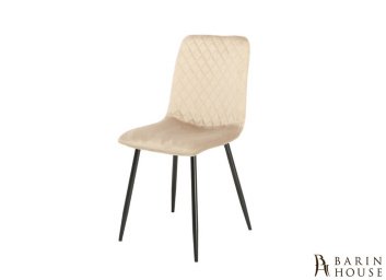 купити Стілець PERLA чорний каркас/беж 309531