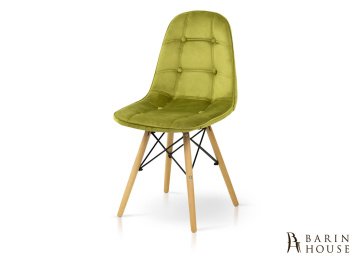 Купить Стул обеденный Джастин оливковый велюр 310298