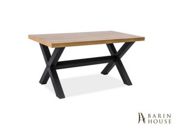 Купить Стол Xaviero дуб/черный 190276