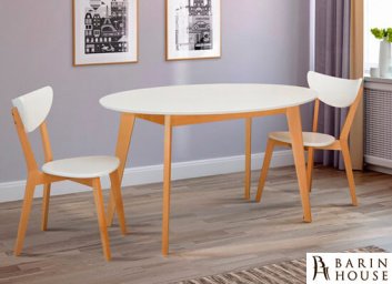 купити Стіл обідній Космо (білий/бук) 223357
