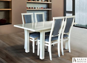 купити Стіл обідній Петрос (слонова кістка, білий) 304724