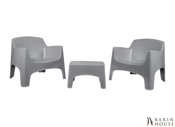 Купить Набор мебели Bica Ibiza Terrace светло-серый 327647