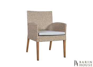 Купить Стул HENRY с подушкой, алюминиевая рама с плетением 170260