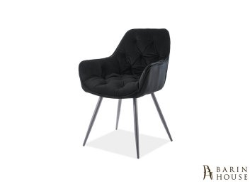 Купить Стілець Cherry Matt Velvet чорний/чорний 260524
