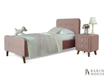 Купить Кровать Аляска односпальная с узкой царгой на высоких ножках 286795