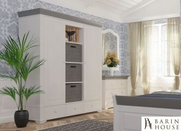 Купить Шкаф БЕЙЛИ 3-х дверный с полками 145614