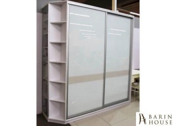 Купить Шкаф-купе с эркером Снежный 202657