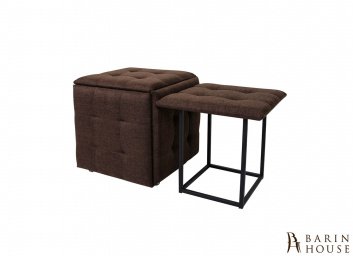 Купить Пуф Куб 5 в 1 (шоколад) 253790