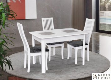 Купить Стол обеденный Бостон (белый) 303096