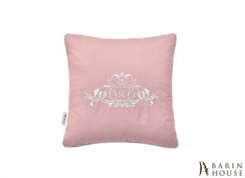 Купить Подушка декоративная Модерн с вышивкой пудра 244220