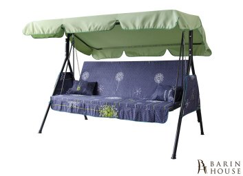 купити Гойдалка садова Дача (Бязь, Кульбаба на синьому) 295299