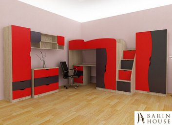 купити Кімната Teenager (червоний/графіт) 204875