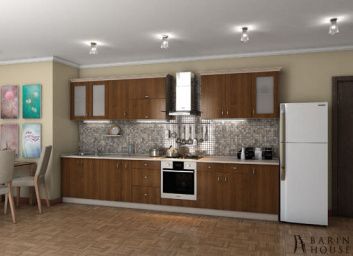 Кухня Модест горіх темний 132665 barin.ua Купить Кухня Модест горіх темний 132665