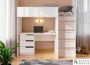 купити Ліжко-кімната №3 зі столом білий 275351