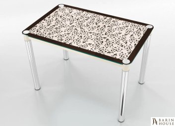 Купить Modern/beige/04/xs Обеденный стол из стекла Modern Бежевый 295967