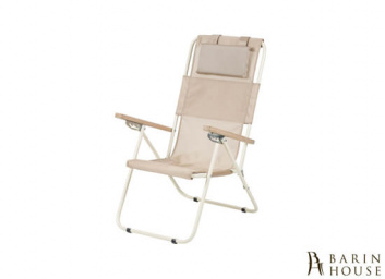 купити Крісло-шезлонг Ясень (текстиль золотистий) 187279