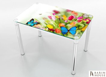 Купить Modern/white/05/xs Стеклянный кухонный стол Modern Белый 296452