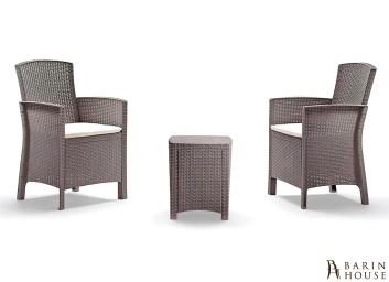 Купить Набор садовой мебели BICA Lido terrace серо-бежевый 327530