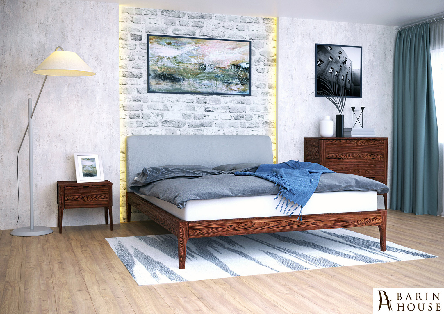 Купить Кровать Амстердам (ясень) 334202 photo 5