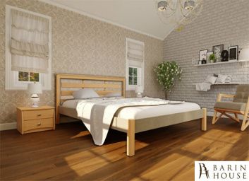 Купить Кровать Модерн дерево комби 181458