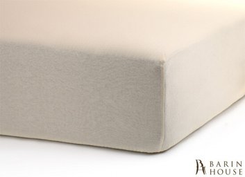 Купить Простынь на резинке Софт Найт (кремовый) 203345