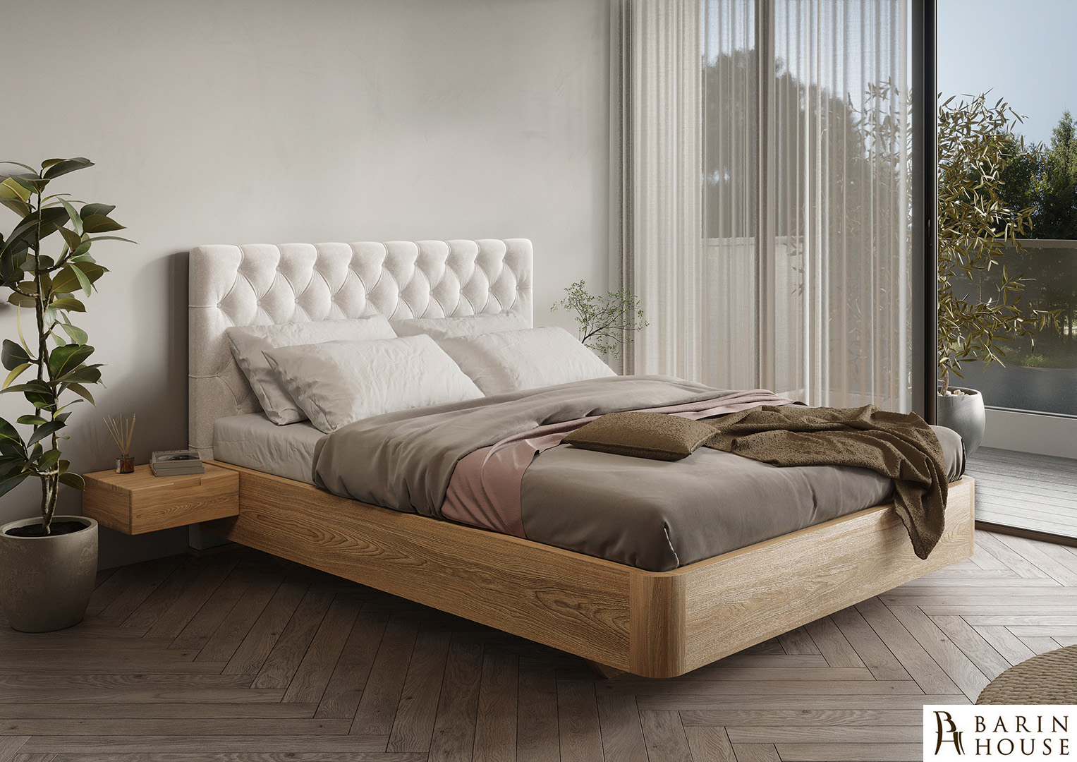 купити Ліжко Копенгаген (ясен) 334574 