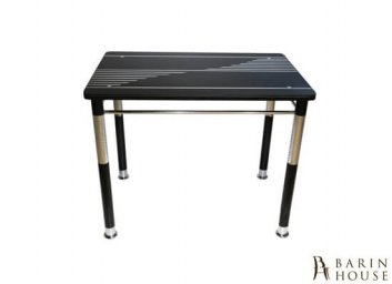 Купить Кухонный стол Камилла черный 215439