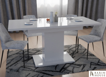 купити Стіл розсувний обідній Твіст (білий глянець) 328422