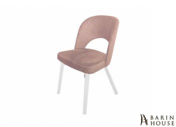 Купить Стул Монро пудровый ноги белые 234893