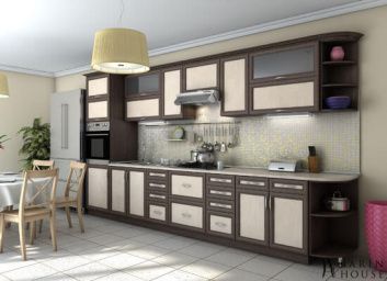 Купить Кухня Контур венге темний + дуб молочний 132583