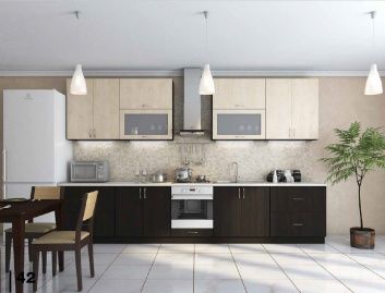 Купить Кухня Санрайз Клен светлый 136844